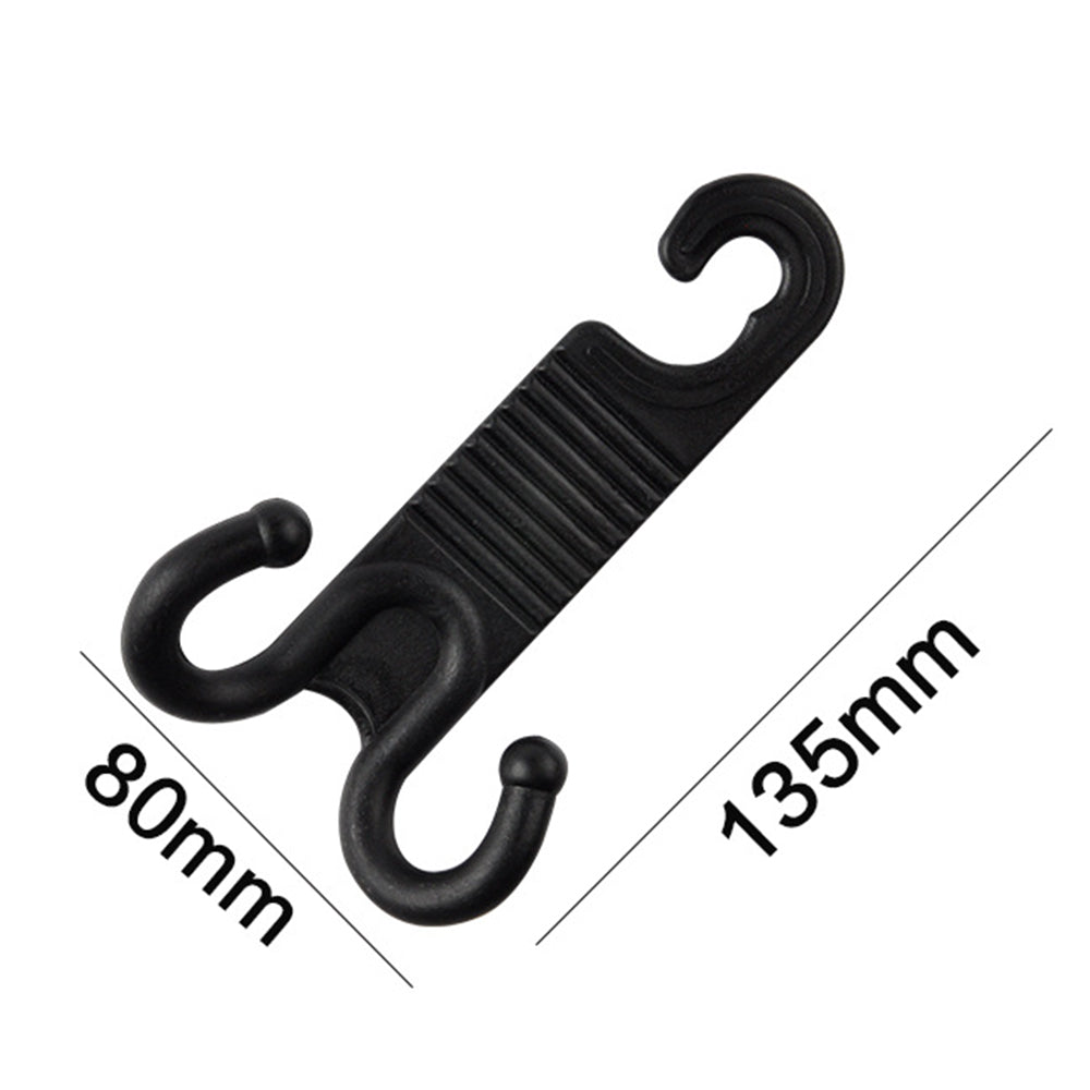 2Pcs Groceries Storage Headrest Hanger Plastic Car Back Seat Bag Holder Double Hooks 2Pcs Groceries Storage Headrest Hanger Plastic Car Back Seat Bag Holder Double Hooks